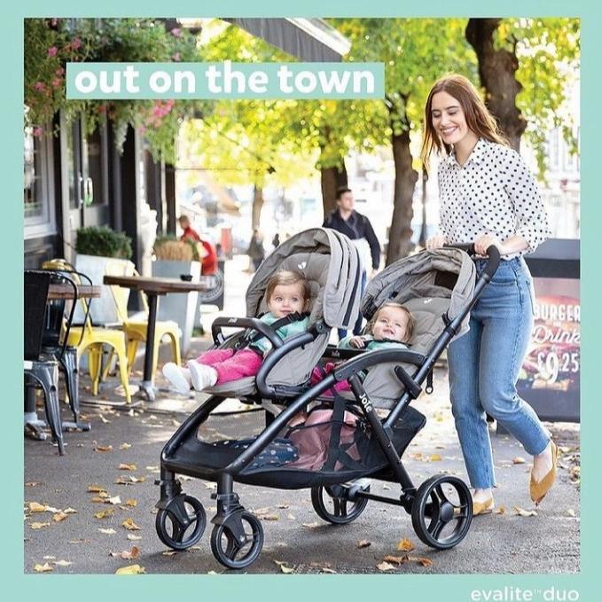 Joie evalite clearance cherry duo pushchair