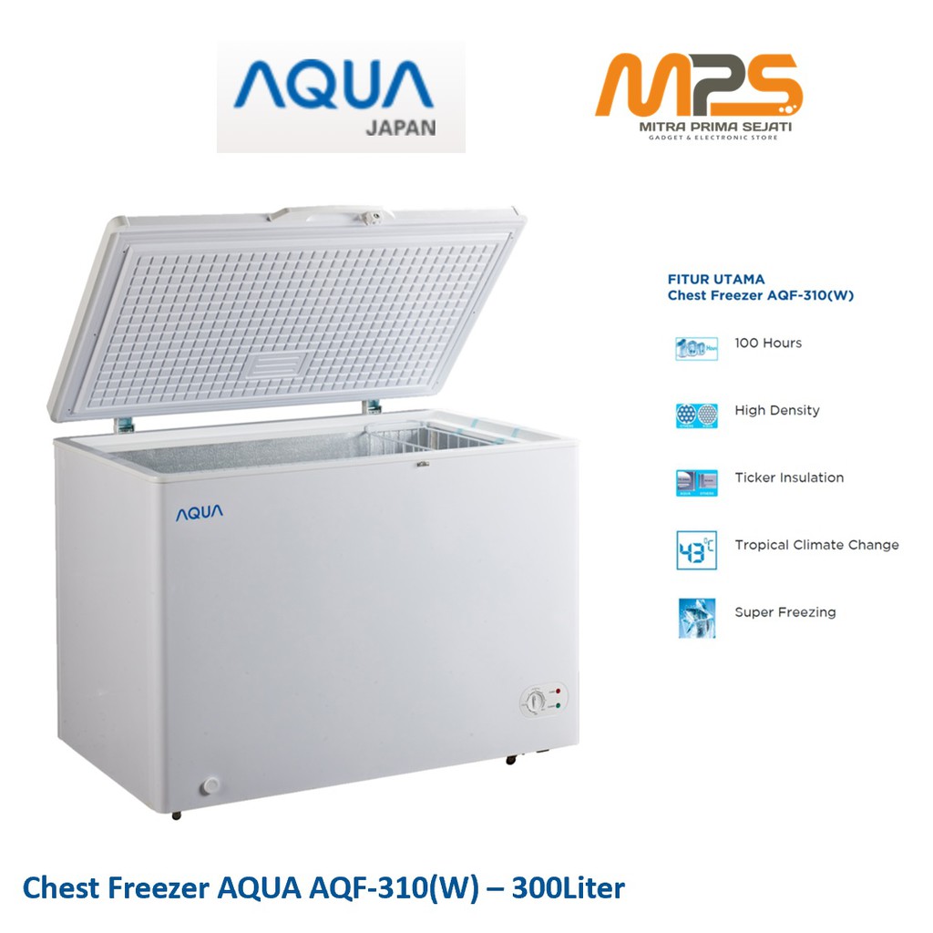 Chest freezer deals aqua 300 liter