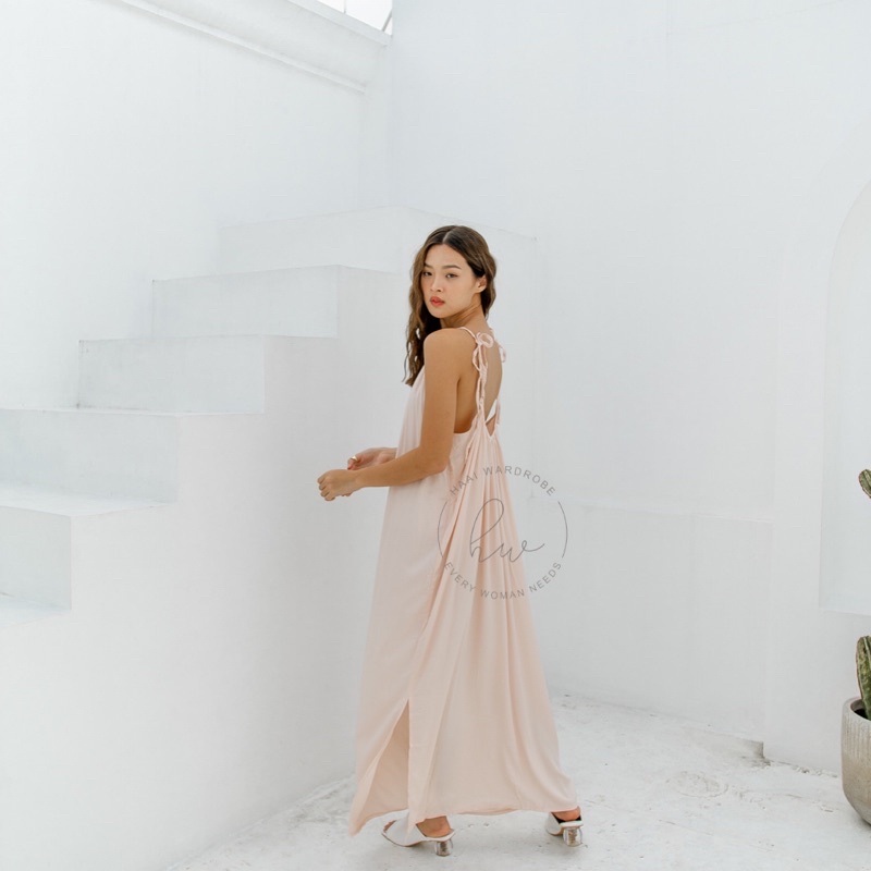 Jual HW - V1579 - Savaya Dress - Summer Dress Baju Pantai Dress Pantai  Lowback Dress Long Dress Maxi Dress Backless Dress Summer Outfit | Shopee  Indonesia