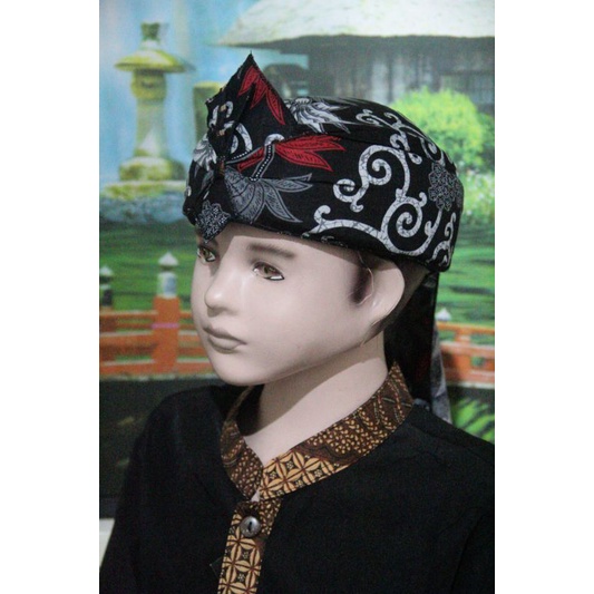 Jual IKET KEPALA BLANGKON SUNDA JAWA ANAK DEWASA BIRU BADUY MODEL ATAS ...