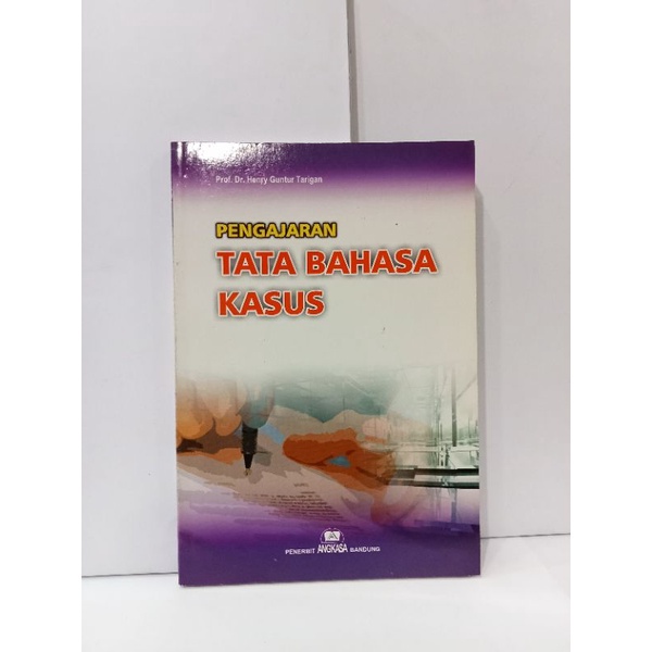 Jual Buku Pengajaran Tata Bahasa Kasus Henry Guntur Tarigan Shopee