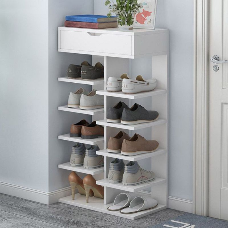 Jual Rak Sepatu 12 Tahap Dengan laci minimalis Modern | Shopee Indonesia