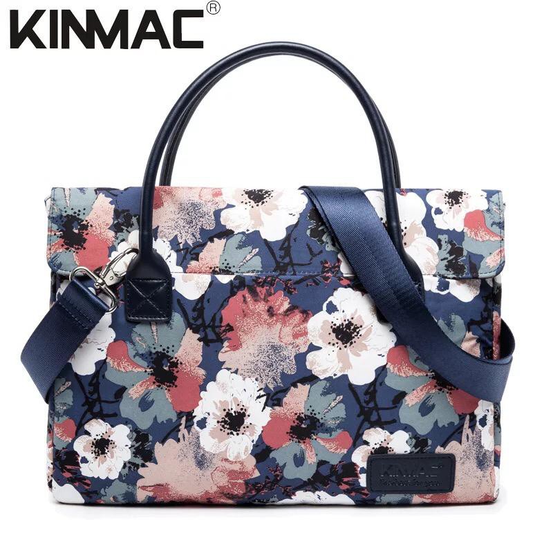 Jual Premium Kinmac Waterproof Flora Abstract Tas Laptop Wanita Selempang Jinjing 13 14 15 156 9339