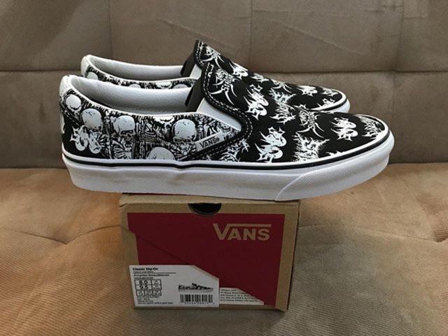 Forgotten bones slip on 2024 vans