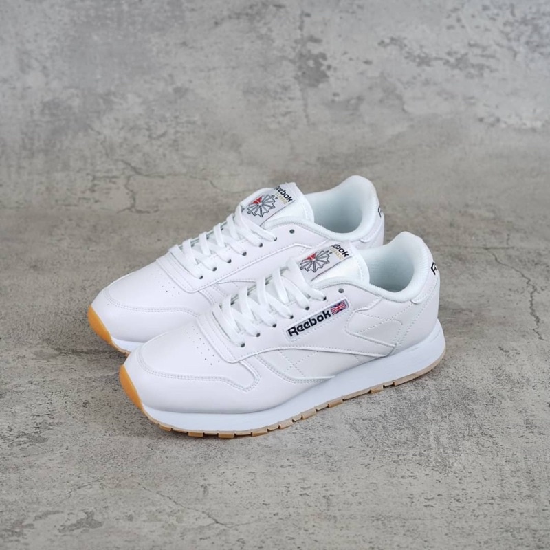 Jual Sepatu Reebok Classic Leather White Gum BNIB | Shopee Indonesia