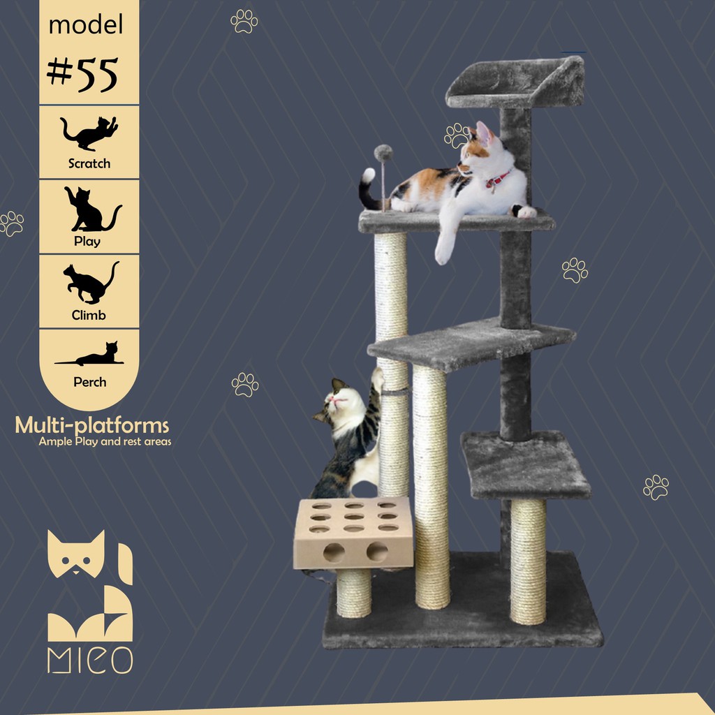 Jual Cat Play - Kitten Play - Tempat Tidur Kucing - Panjatan Kitten