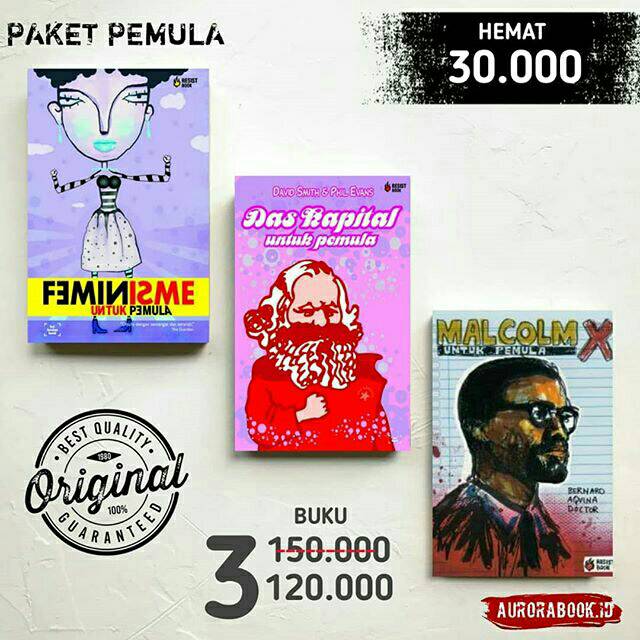 Jual Buku Pemula Feminisme Untuk Pemula Das Kapital Untuk Pemula