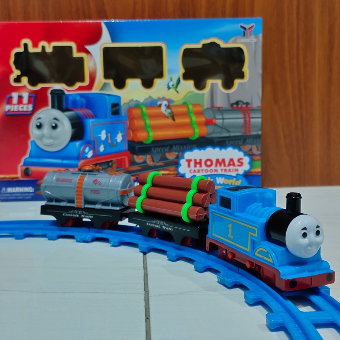 Jual Mainan Kereta Thomas Train Set Kereta Baterai | Shopee Indonesia