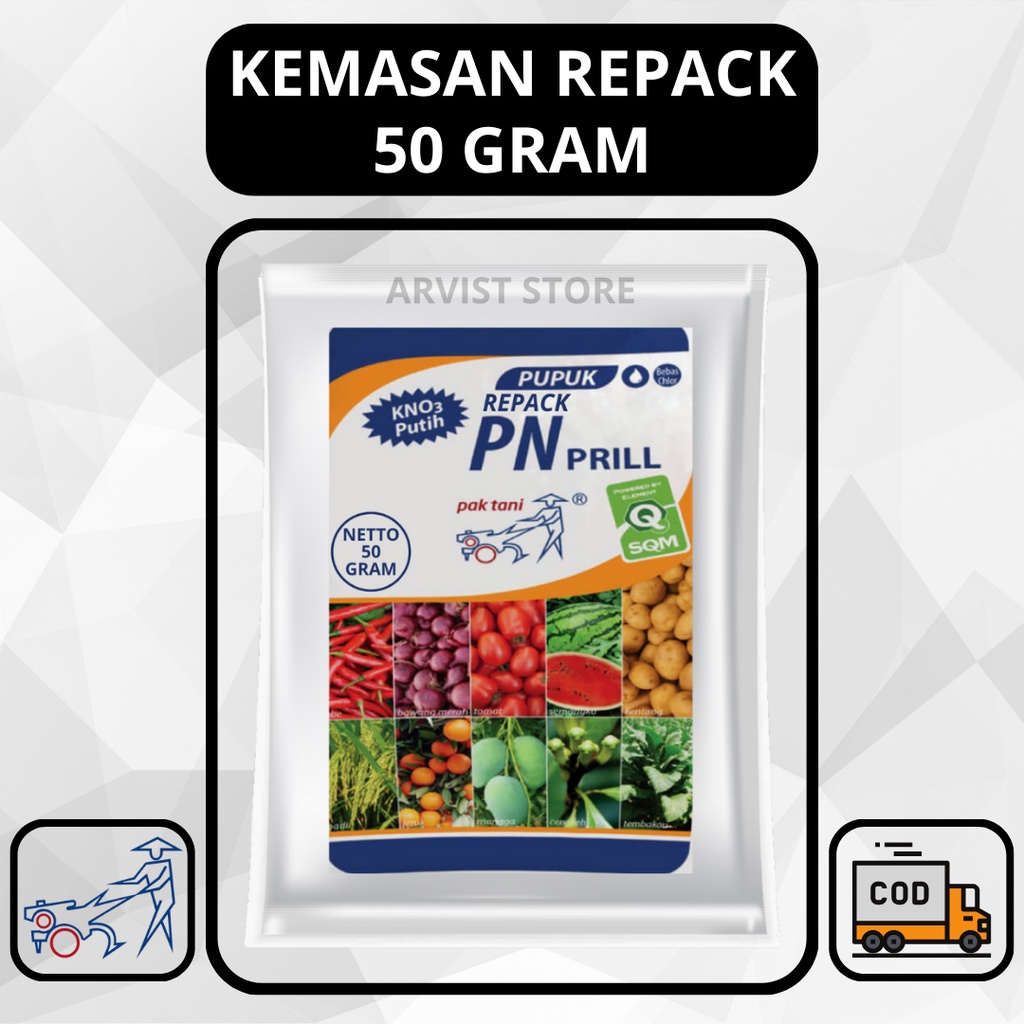 Jual Pupuk Kno Putih Pn Prill Pak Tani Repack Gram Kno