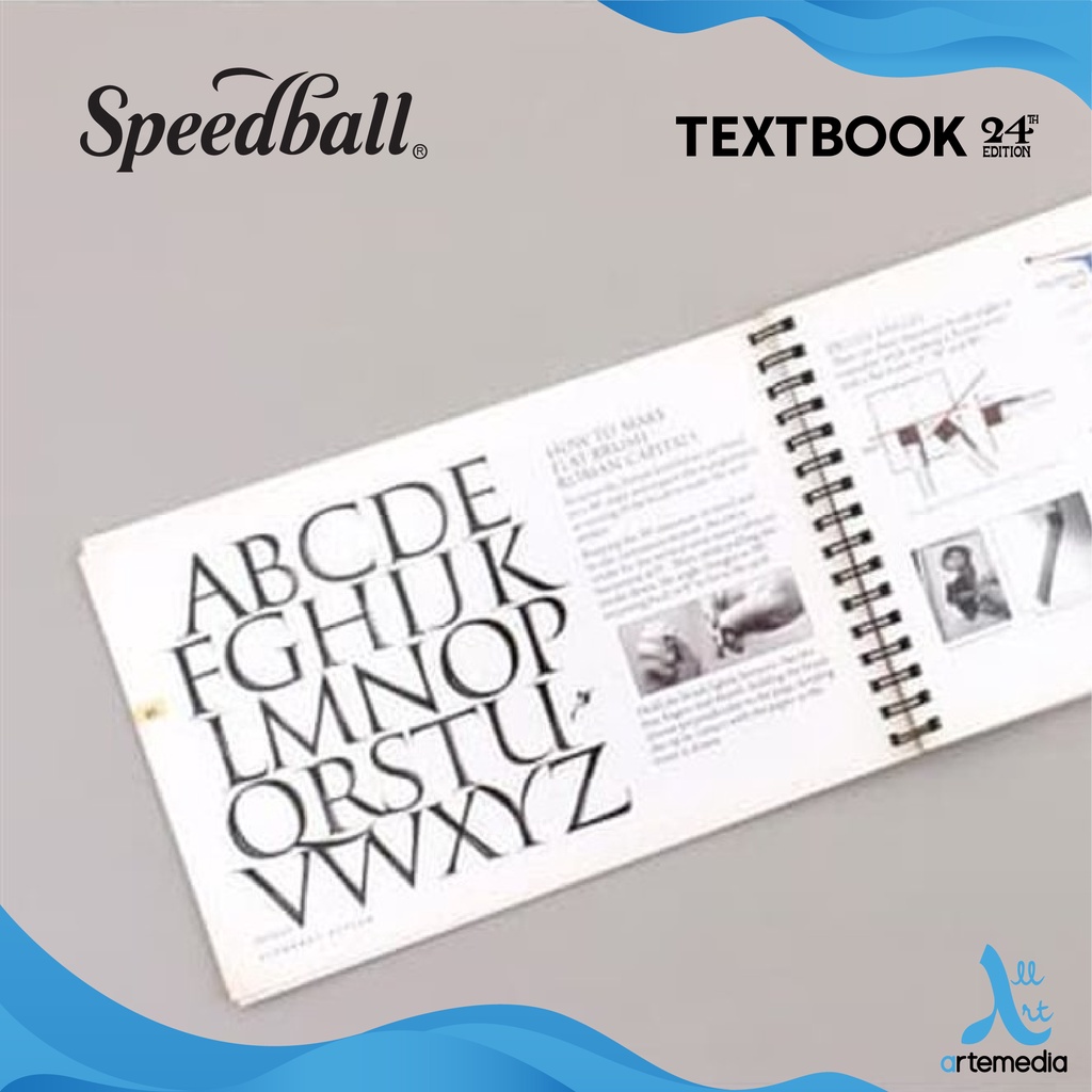 Jual Speedball Textbook Calligraphy Lettering Buku Instruksi Kaligrafi ...