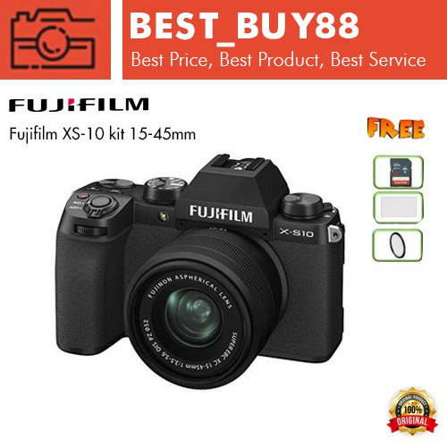 Jual Fujifilm XS-10 kit 15-45mm | Shopee Indonesia
