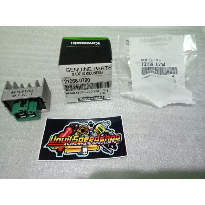 Jual kiprok kotak regulator voltage Soket atau conector kiprok ninja R ...