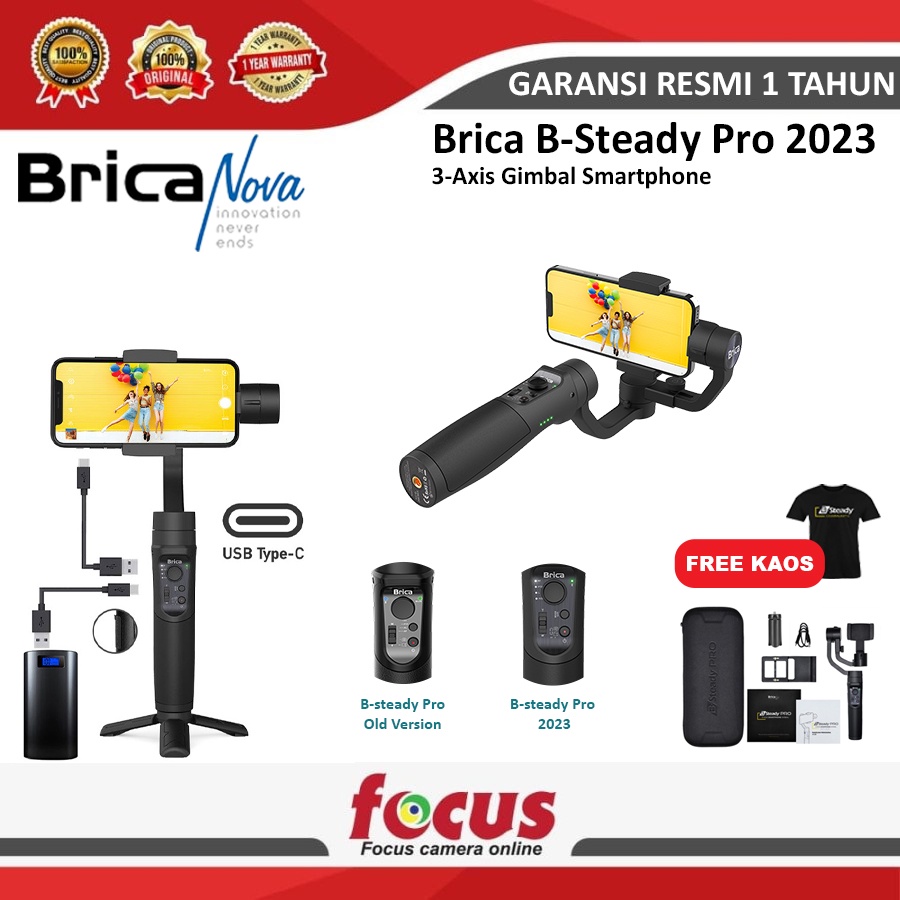 Jual Brica BSteady PRO BSteady PRO Gimbal 3Axis Stabilizer