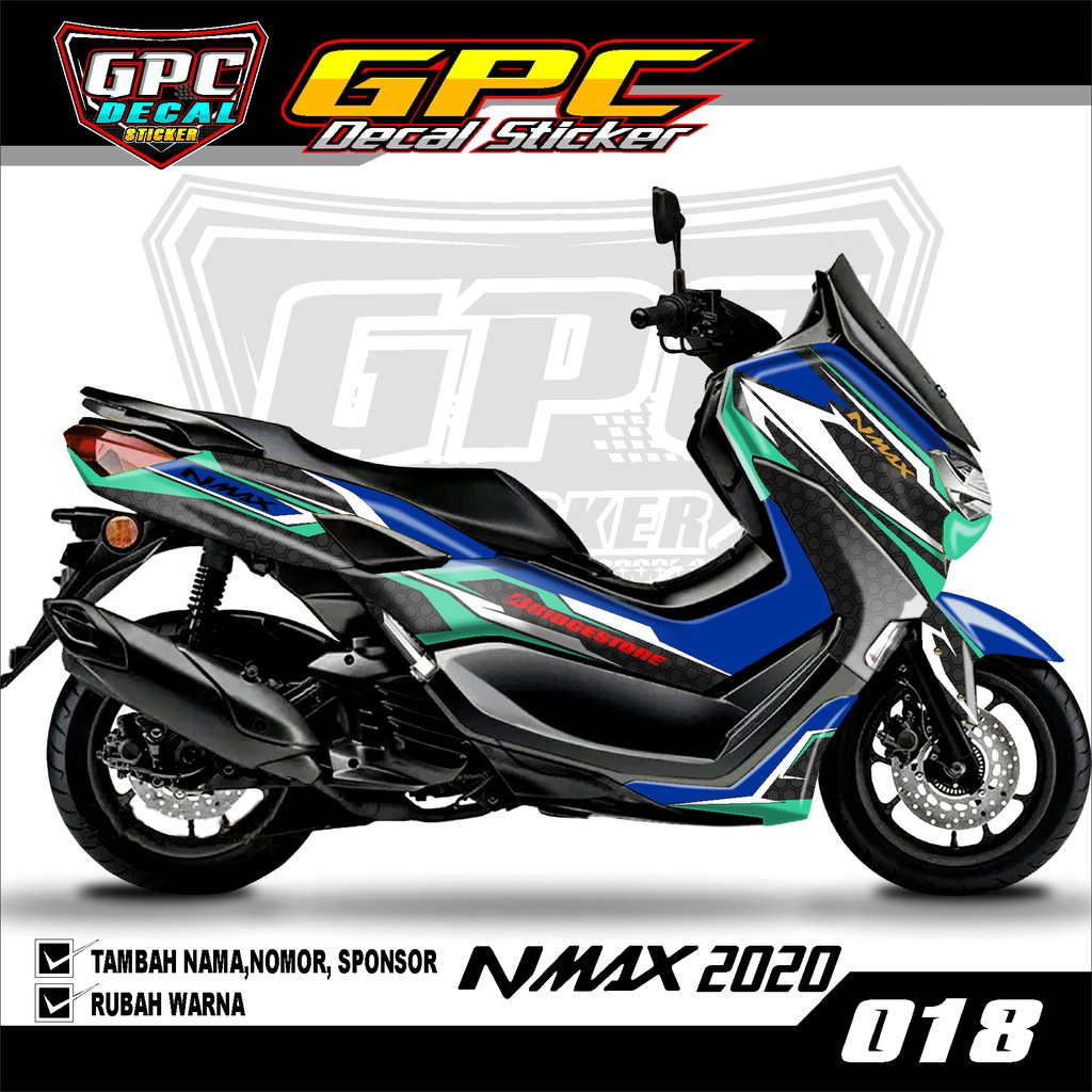 Jual Decal Sticker Yamaha Nmax New Facelift Fullbody Custom Desain