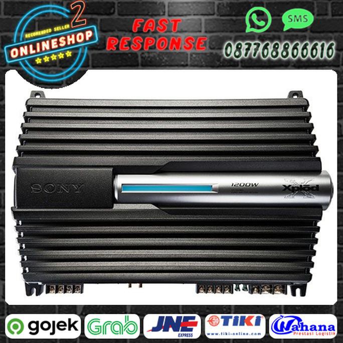 Jual Sony Power 4 channel XM-GTR4A Amplifier mobil Sony xm gtr 4 a