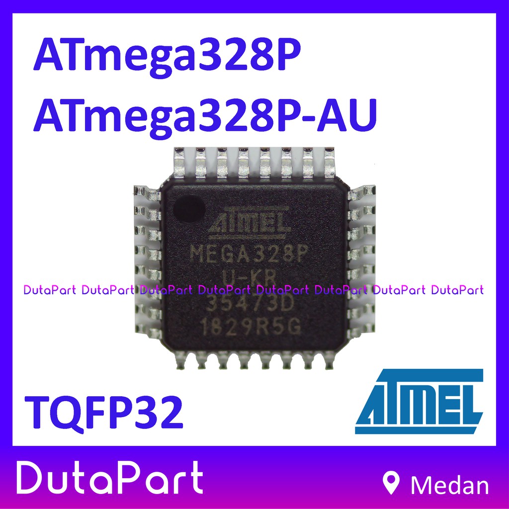 Jual ATMEGA328P ATMEGA328P-AU ATMEGA328 ATMEGA 328 328P SMD AVR 32K ...