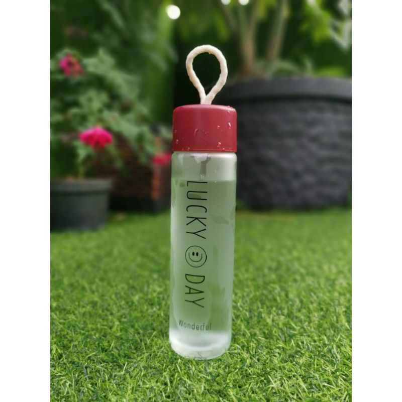 Jual TERMURAHH !!!! botol lucky day bening / 350ml / botol smile bening ...