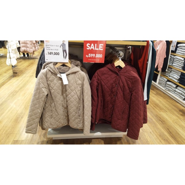 Uniqlo coat outlet indonesia