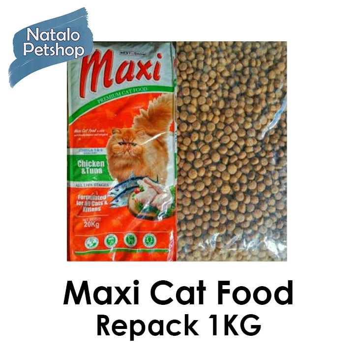 Maxi premium 2025 cat food