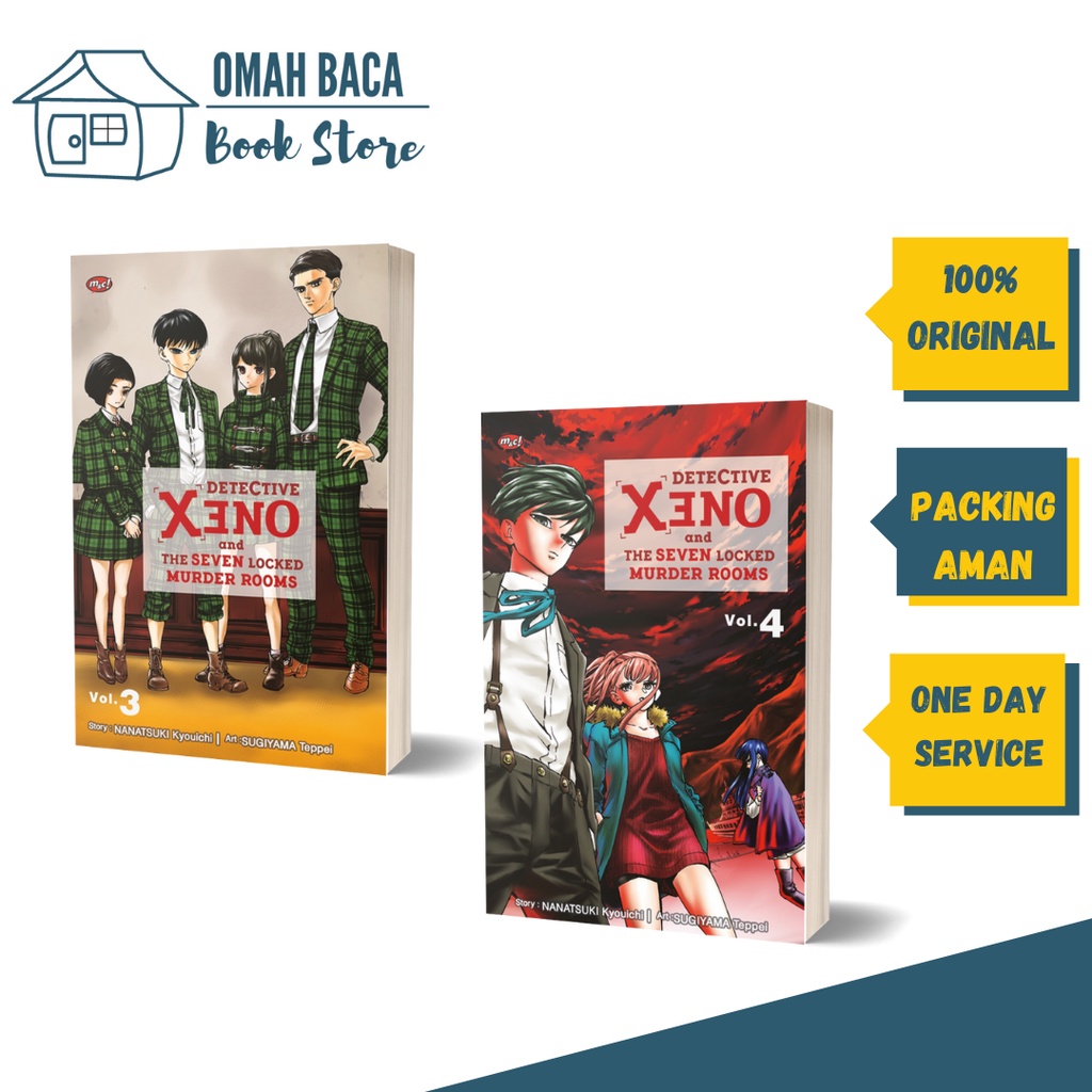 Jual Komik Detective Xeno And The Seven Locked Murder Rooms by Nanat