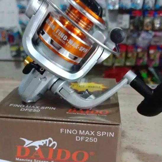 Jual Reel Pancing DAIDO Fino Max Spin DF 250 Spool Besi Power Handle