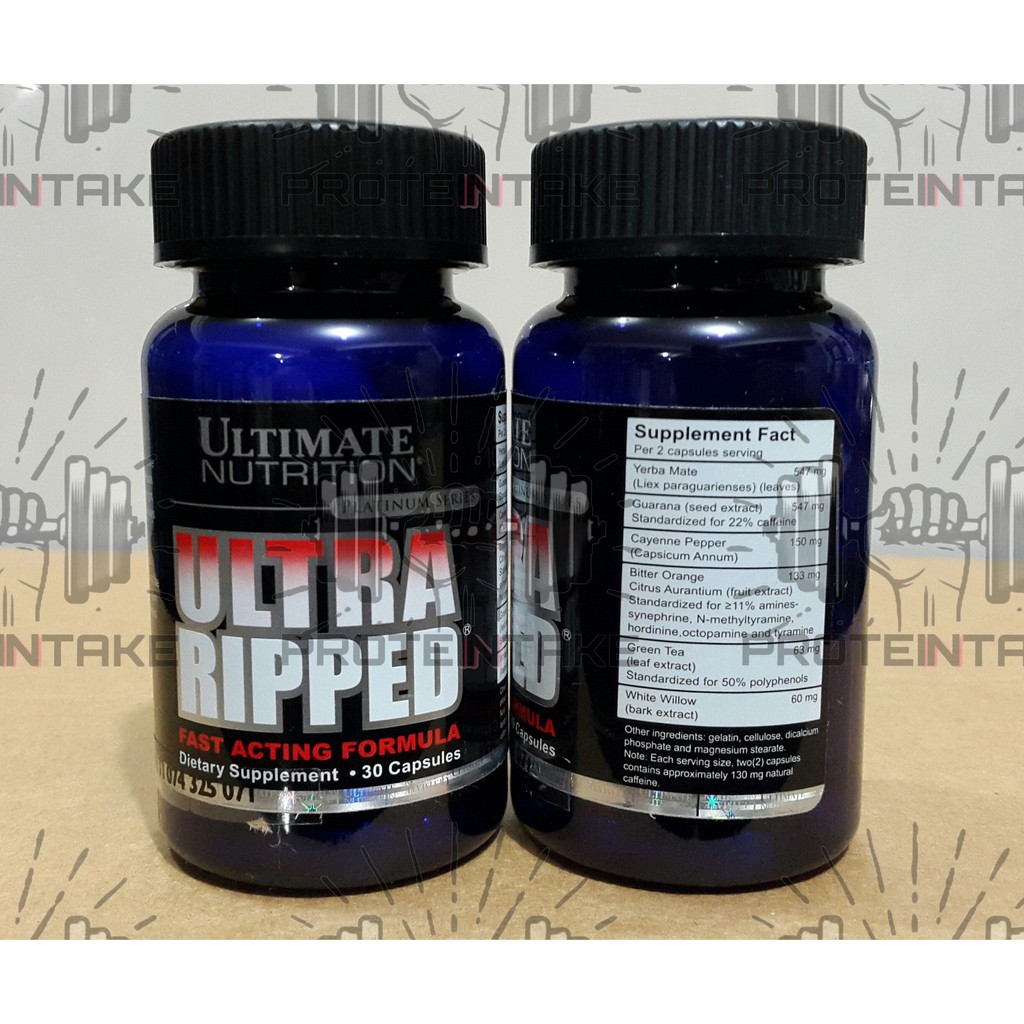 Jual Ultra Ripped Fast 30capsules / 30 Cap Caps Capsule Capsules faf ...