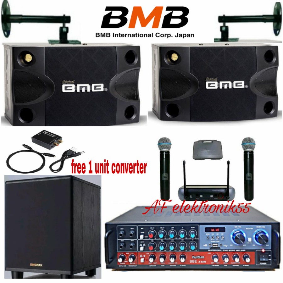Jual Paket Sound System BMB + Subwofer 12 Inch Original Shopee Indonesia