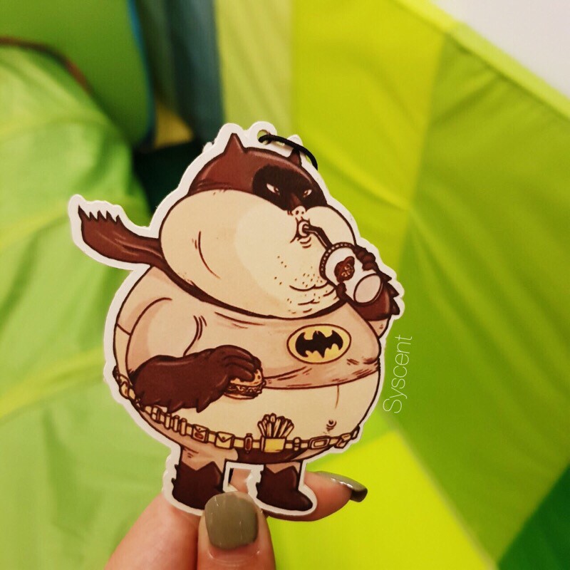 Jual SYSCENT Air Freshener Superhero DC Fat Batman | Parfum Mobil ...