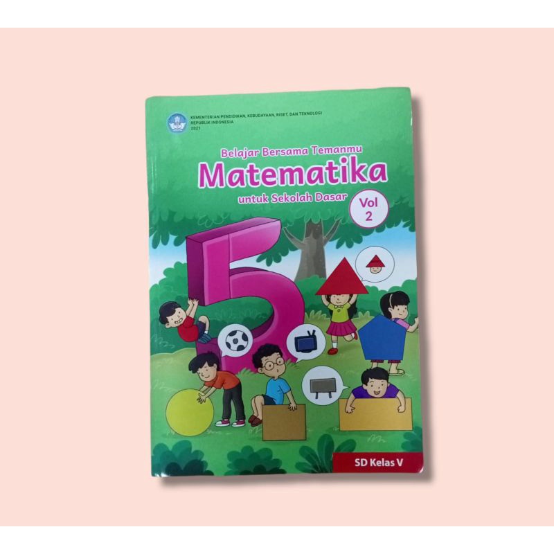 Jual Buku Matematika SD kelas 5 semester 2 kurikulum merdeka penerbit ...