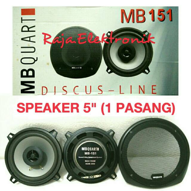 Jual Speaker Coaxial Inch Mbquart Pasang Speaker Pintu Mobil Inch