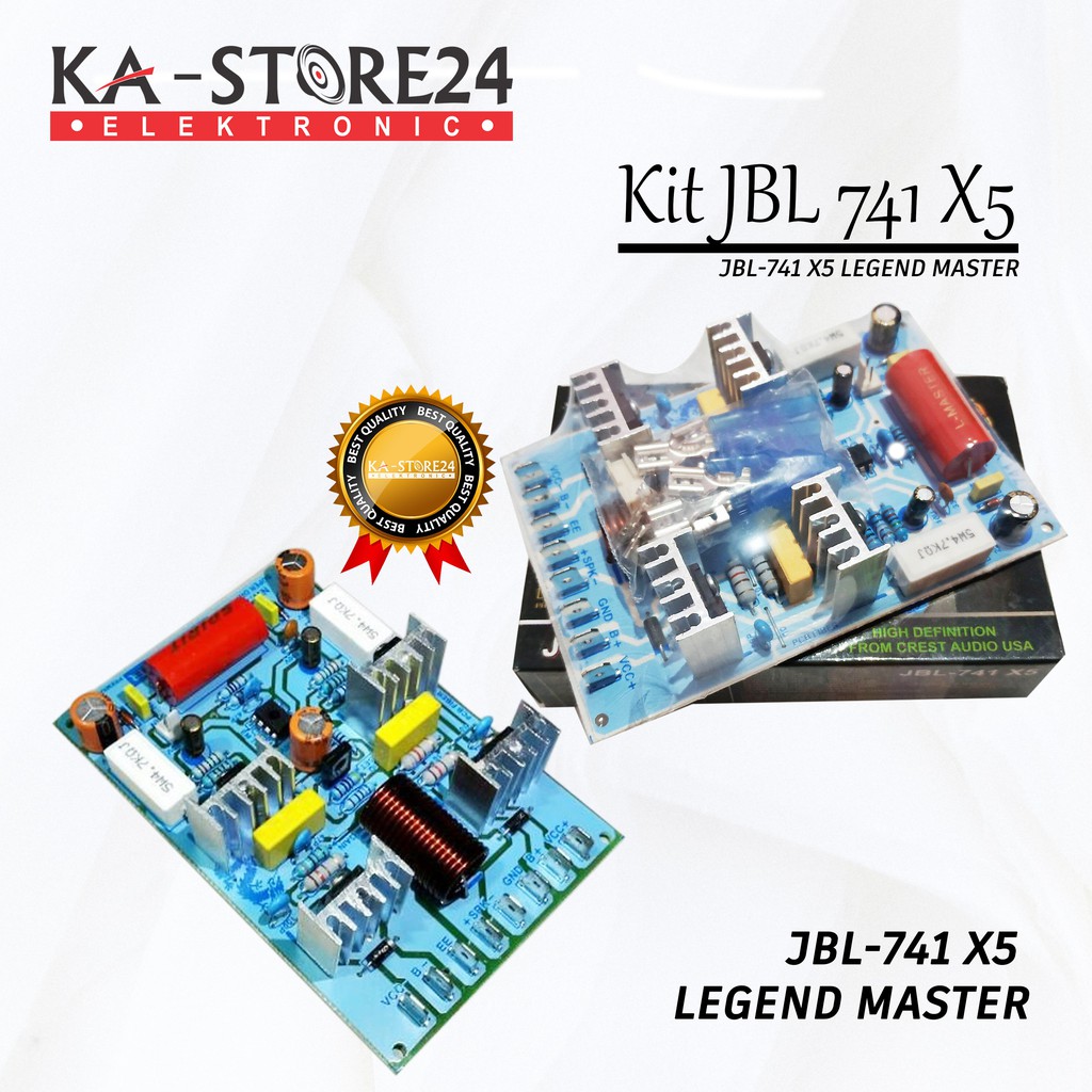 Jual KIT SUPER DRIVER POWER AMPLIFIER JBL-741 X5 - LEGEND MASTER #