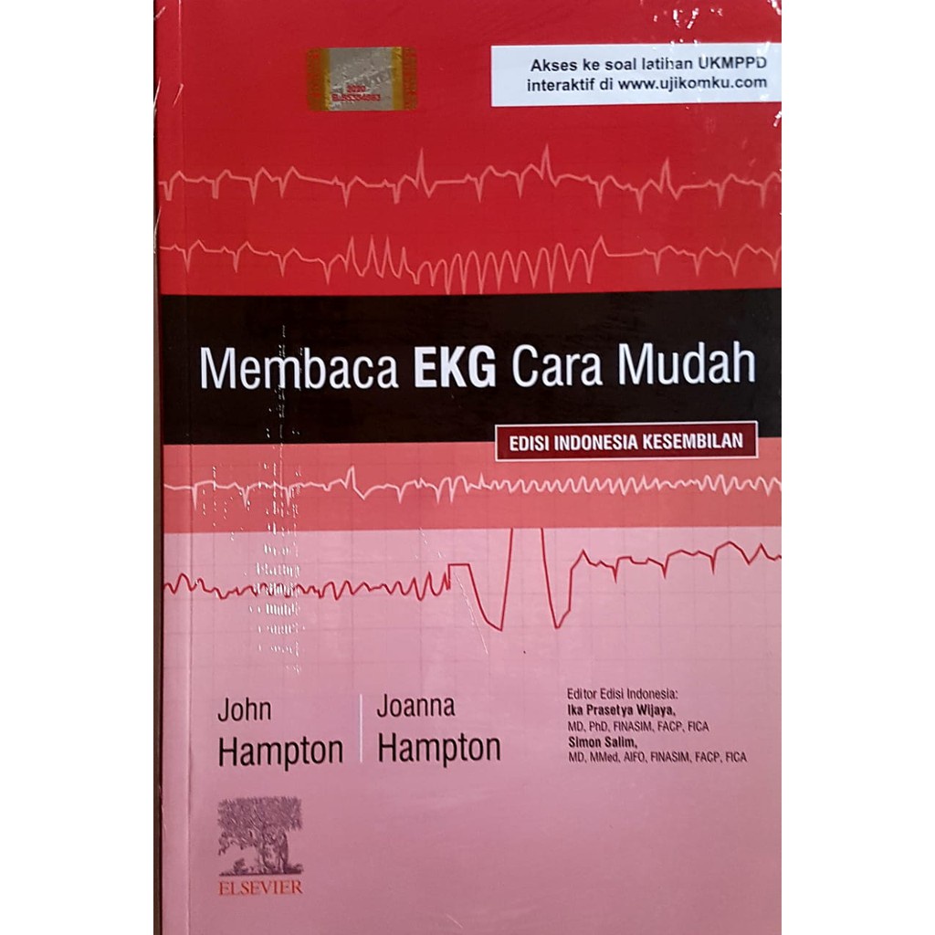 Jual Buku ORI - Buku MEMBACA EKG CARA MUDAH EDISI INDONESIA KESEMBILAN ...