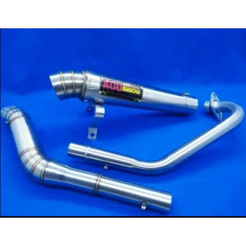 Jual KNALPOT RACING KOU R15 V2 R15 V3 VIXION MX KING JUPITER MX CB150R ...