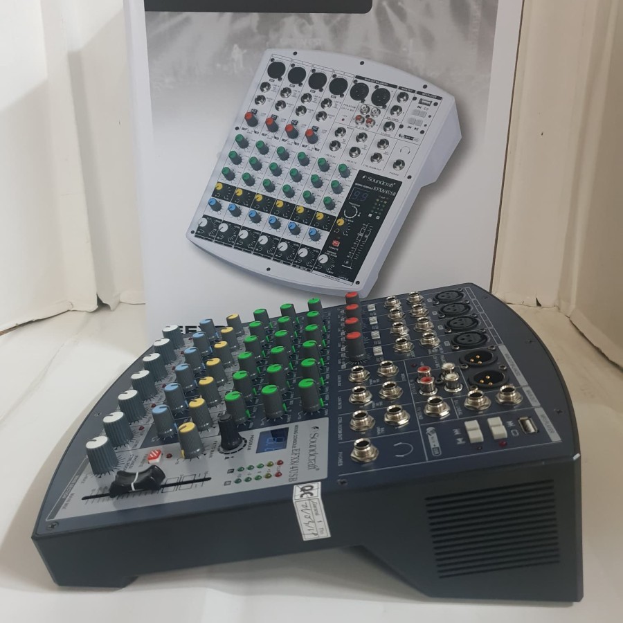 Jual MIXER MURAH SOUNDCRAFT EFX8/4 USB ( 8 Channel ) Shopee Indonesia