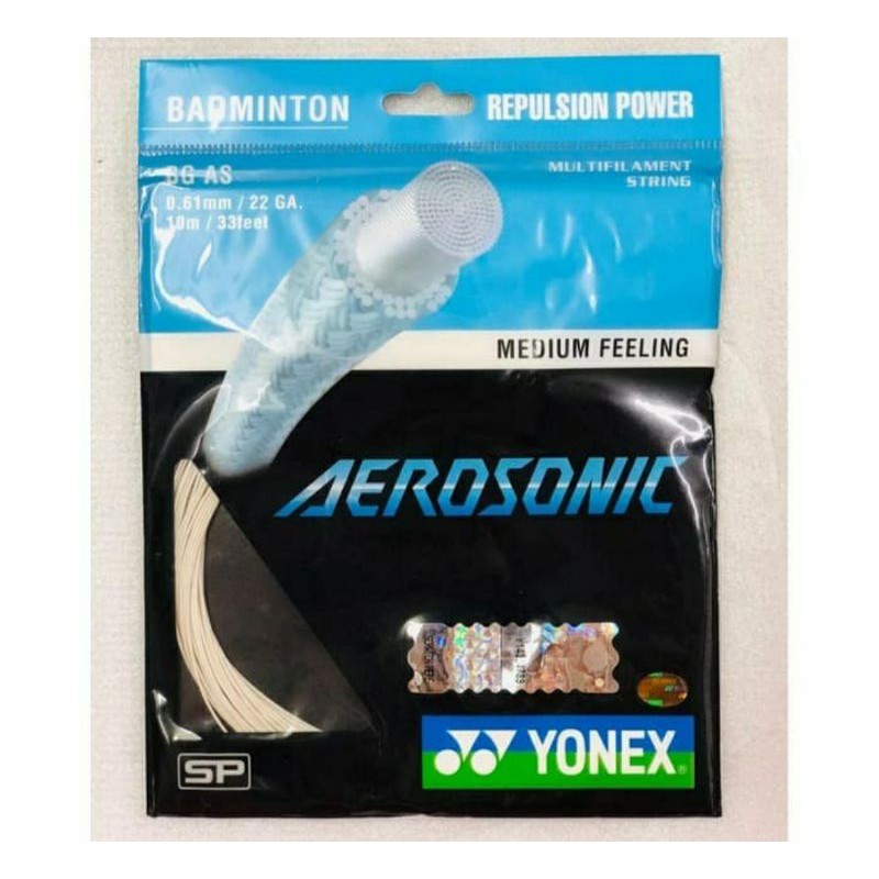Jual SENAR BADMINTON RAKET YONEX AEROSONIC ORIGINAL SUNRISE | Shopee ...