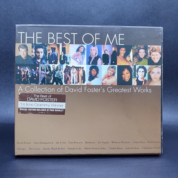 Jual CD DAVID FOSTER - THE BEST OF ME A COLLECTION OF HIS GREATEST WORKS A  TOUCH OF DAVID FOSTER | Shopee Indonesia