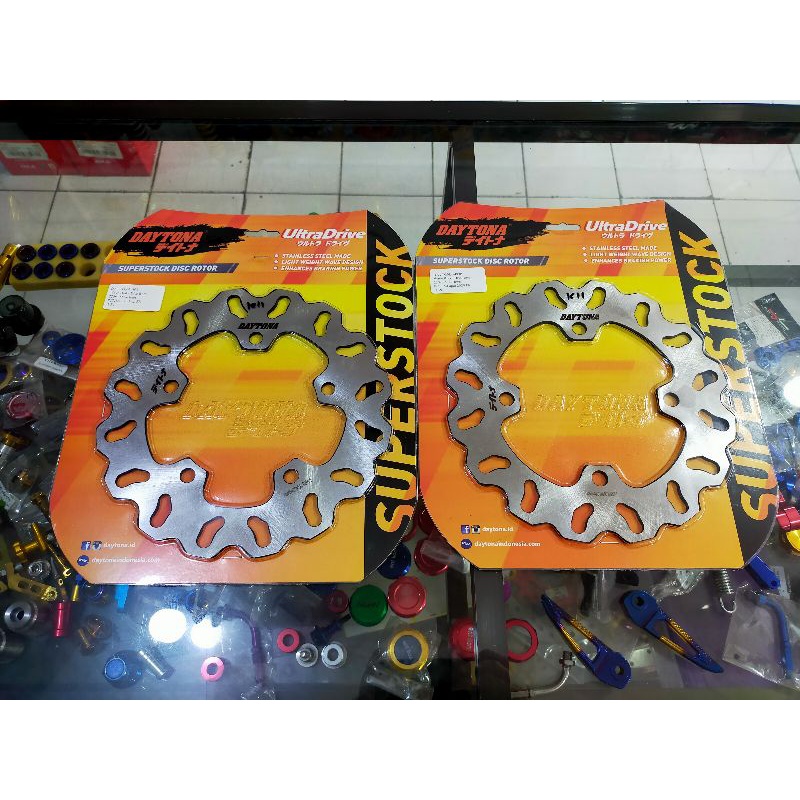 Jual DISC CAKRAM PIRINGAN DAYTONA DEPAN BELAKANG HONDA PCX 150 LOKAL ...