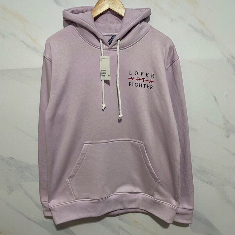 Lover not a cheap fighter hoodie h&m