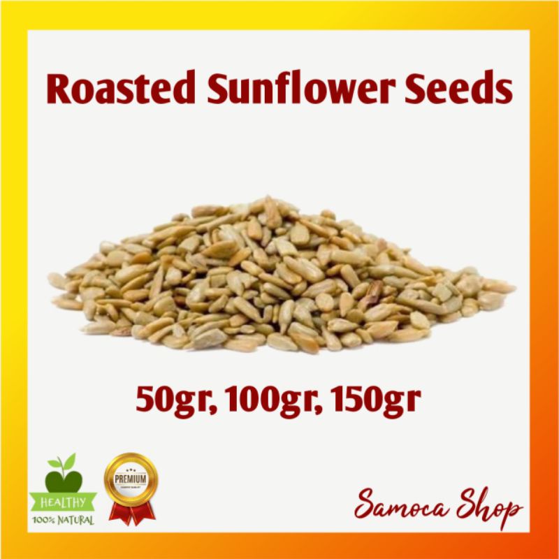 Jual Roasted Sunflower Seeds Biji Bunga Matahari Kuaci Panggang ...