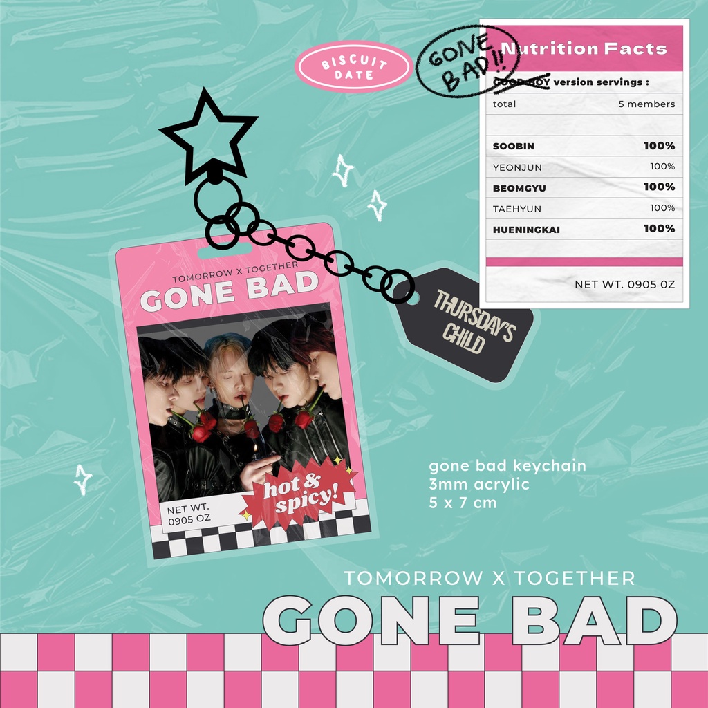 Jual Good Boy Gone Bad Keychain | Shopee Indonesia