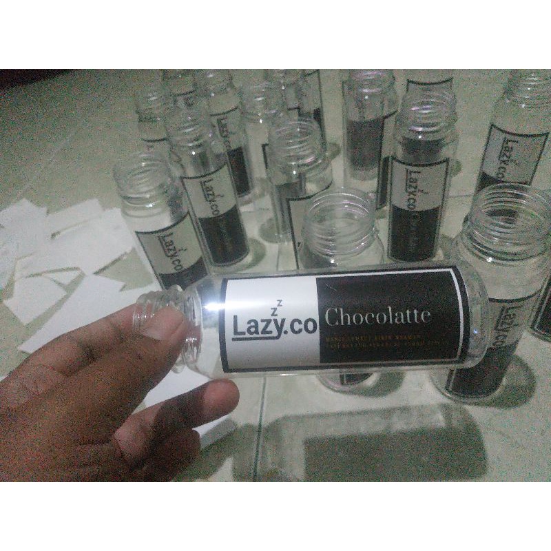 Jual STICKER CUSTOM BOTOL 250-1LT SESUAI UKURAN | Shopee Indonesia