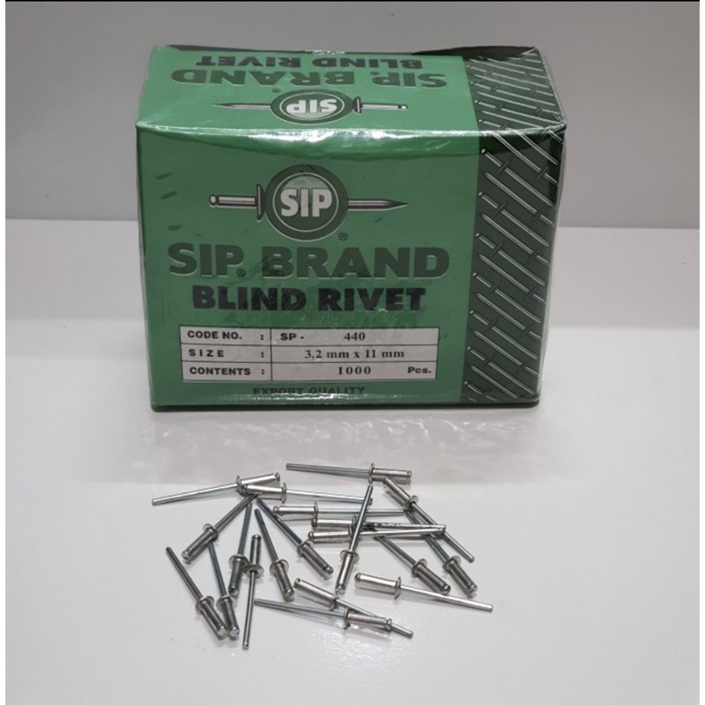 Jual Paku rivet 3.2 mm x 11 mm dan 12.7 mm . Harga per batang | Shopee ...