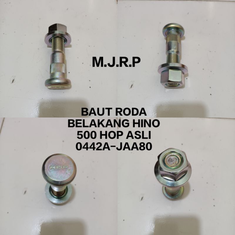 Jual HUB BOLT RR BAUT RODA BELAKANG HINO 500 0442A-JAA80 HOP ASLI ...