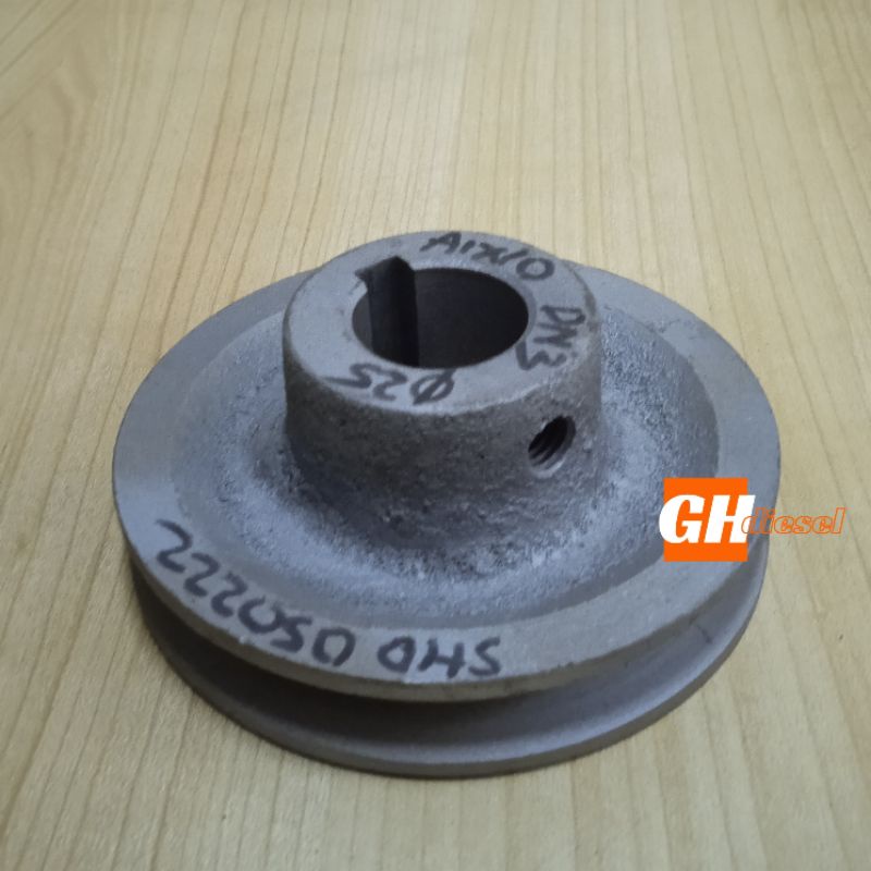 Jual pulley pully Puli jalur cor A1 X 10 cm / 4 inch as 19 mm, 20 mm ...