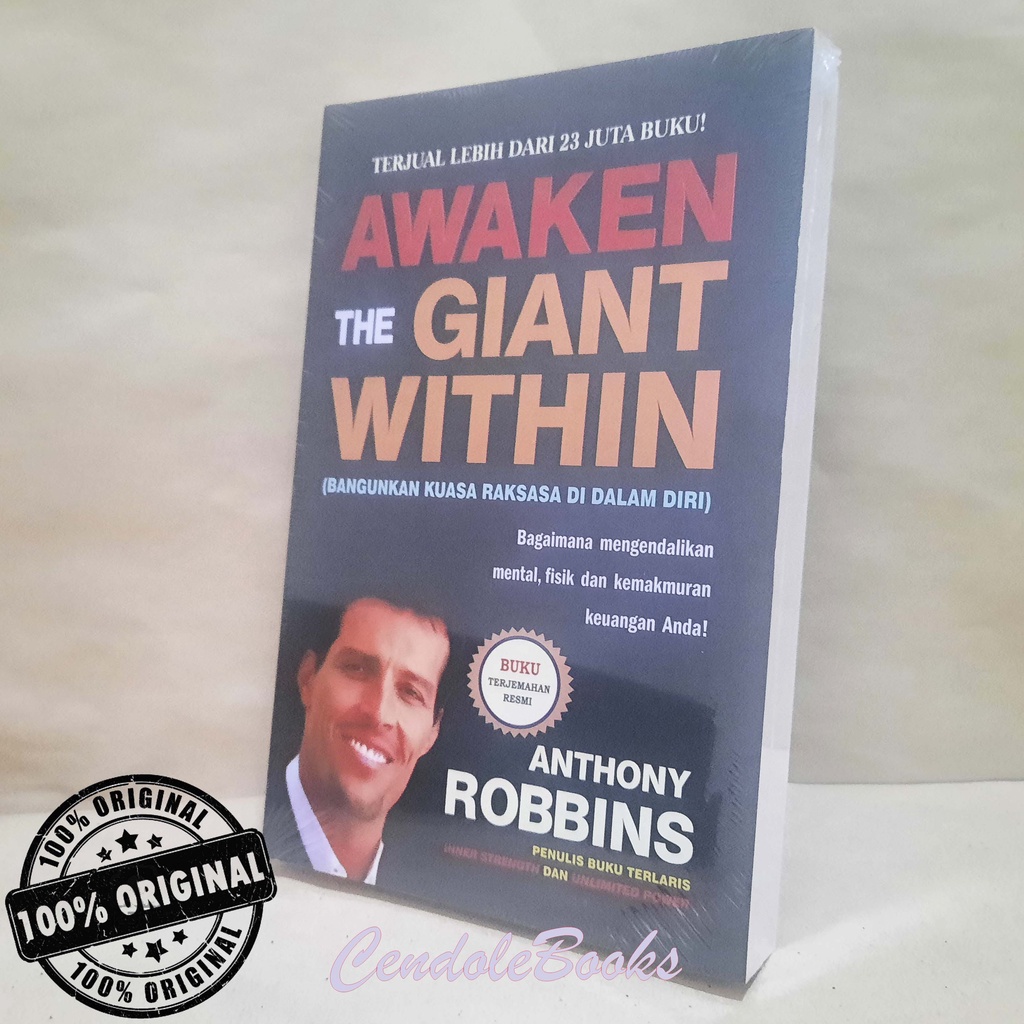 Jual Buku Anthony Robbins Awaken The Giant Within Shopee Indonesia