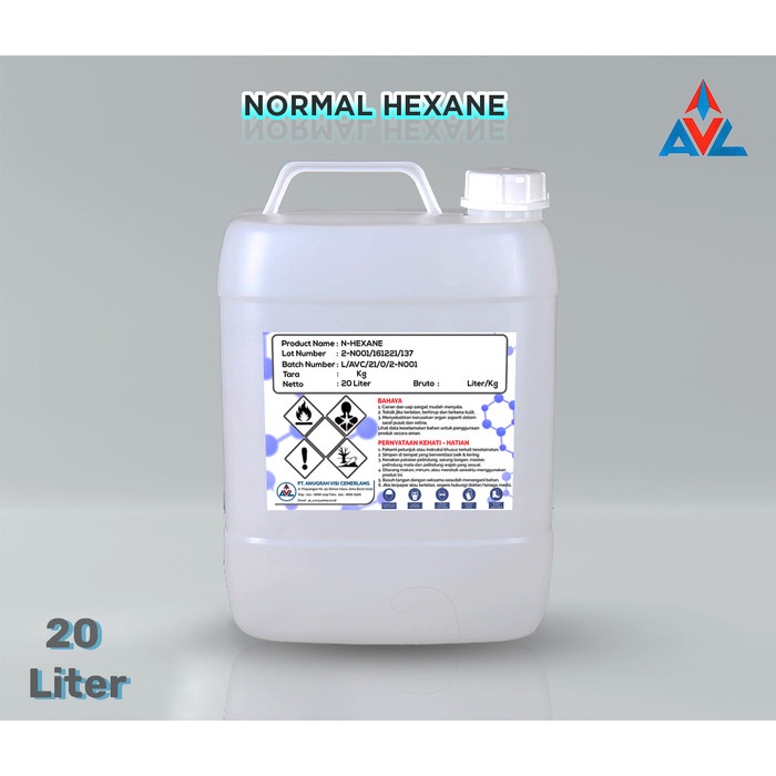 Jual N Hexane Normal Hexane 20 Liter Shopee Indonesia 4976