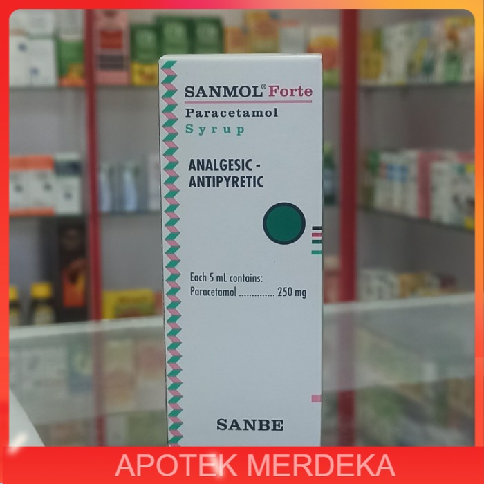 Jual sanmol forte syrup 60 ml / SANMOL FORTE SIRUP @ 60 ML | Shopee