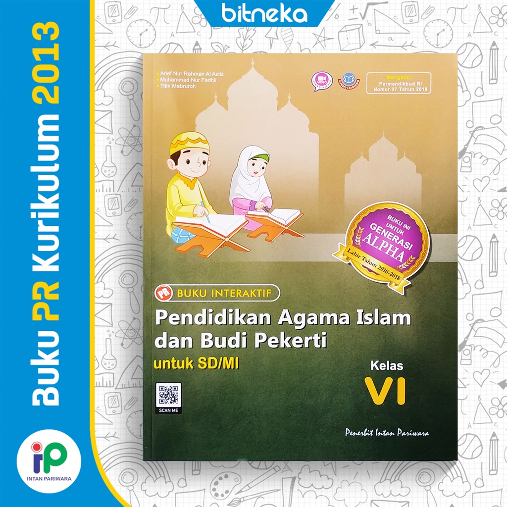 Jual Buku PR Interaktif Pendidikan Agama Islam PAI SD/MI Kelas 6 ...