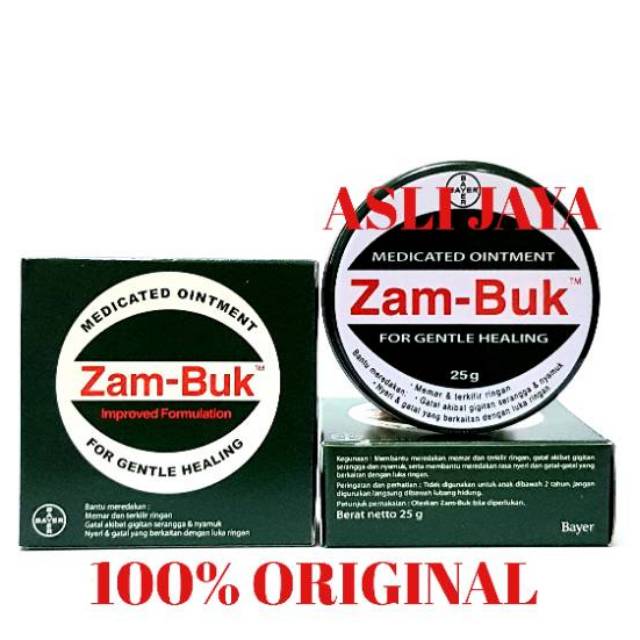 Jual Zambuk Zam Buk Bayer 25 Gr ~ Obat Memar And Terkilir Shopee