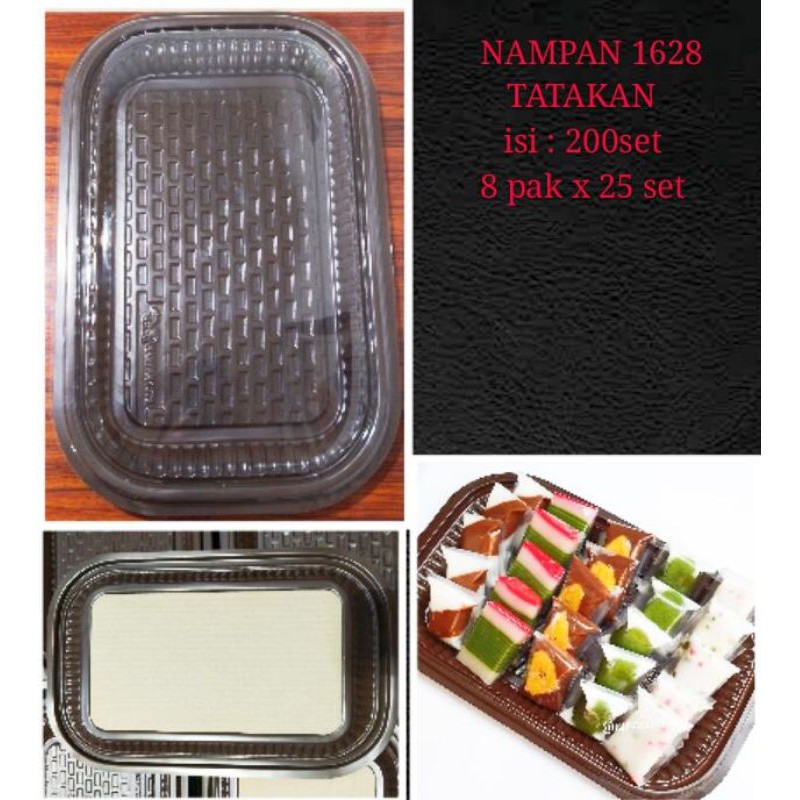 Jual Mika Nampan Sedang( isi 10set) /Nampan kue medium /Tray Nampan ...